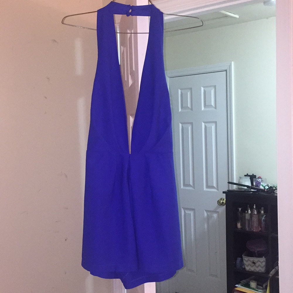 Royal Blue Romper